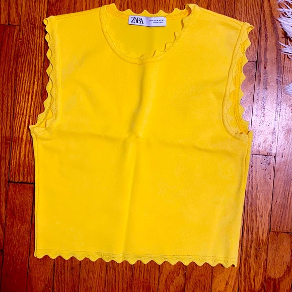Yellow Zara top - Picture 1 of 2